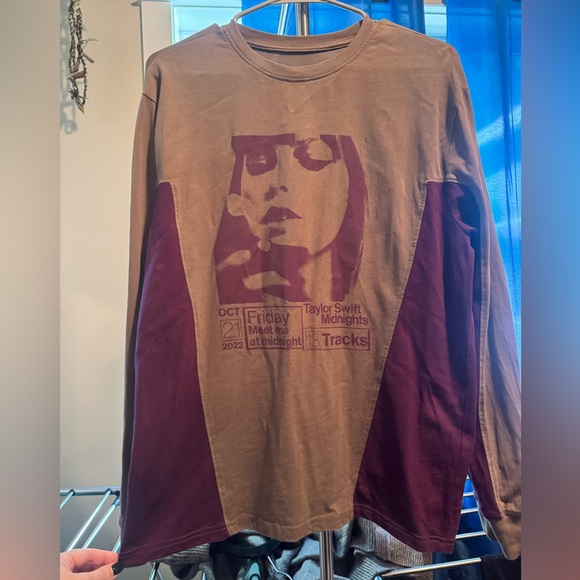 Taylor Swift Tops - Midnights Taylor Swift Long Sleeve